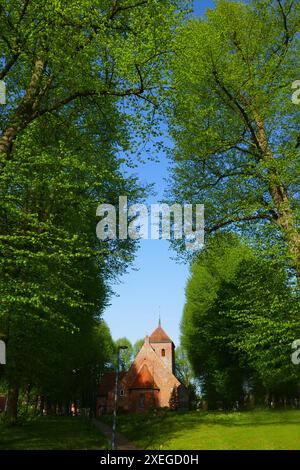 St. Fabian und Sebastian Kirche in Rensefeld Stockfoto