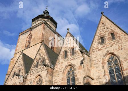 Walpurgiskirche in Alsfeld Stockfoto