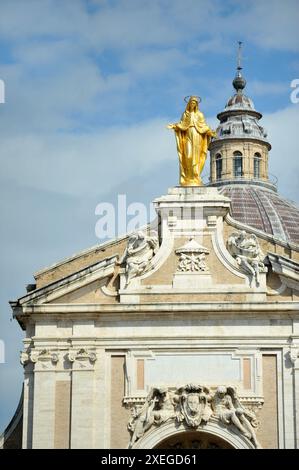 Santa Maria degli Angeli in Assisi, Italien Stockfoto