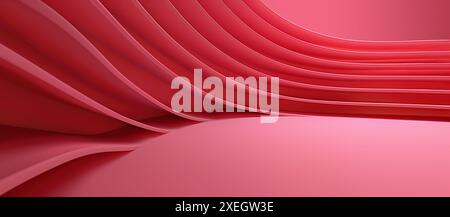 Hintergrund der abstrakten 3D-Konstruktion Stockfoto