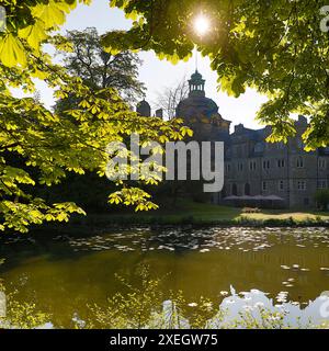 Schloss Bueckeburg, Stammsitz des Hauses Schaumburg-Lippe, Bueckeburg, Deutschland, Europa Stockfoto