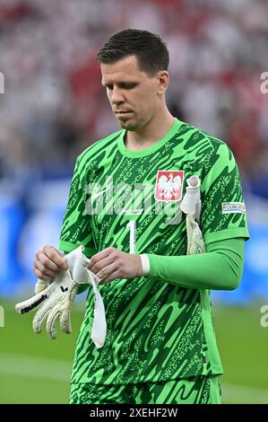 BERLIN – 21. JUNI: Wojciech Szczesny während des Gruppenspiels der UEFA EURO 2024 zwischen Polen und Österreich im Olympiastadion am 21. Juni 2024 Stockfoto