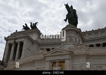 Europa, Italien, Rom, Victor Emmanuel II. Denkmal Stockfoto