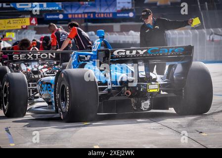 NTT INDYCAR SERIE: 1. Juni Detroit Grand Prix Stockfoto