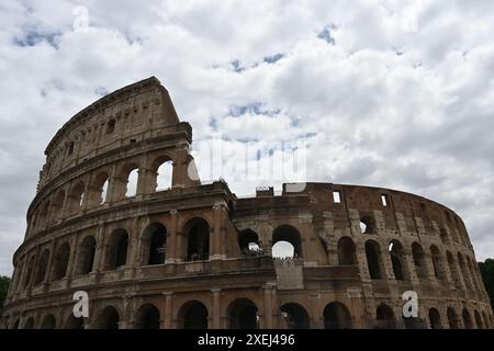 Eurore, Italien, Rome fontana di trevi und kolosseum Stockfoto