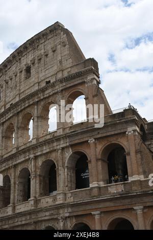 Eurore, Italien, Rome fontana di trevi und kolosseum Stockfoto