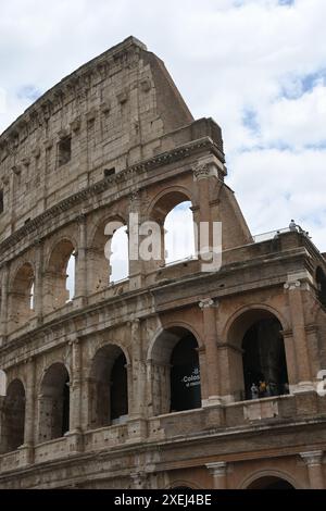 Eurore, Italien, Rome fontana di trevi und kolosseum Stockfoto