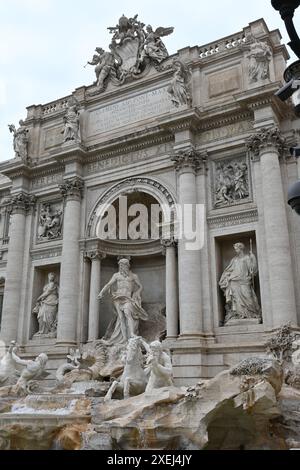 Eurore, Italien, Rome fontana di trevi und kolosseum Stockfoto