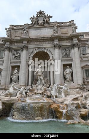 Eurore, Italien, Rome fontana di trevi und kolosseum Stockfoto