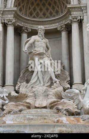 Eurore, Italien, Rome fontana di trevi und kolosseum Stockfoto