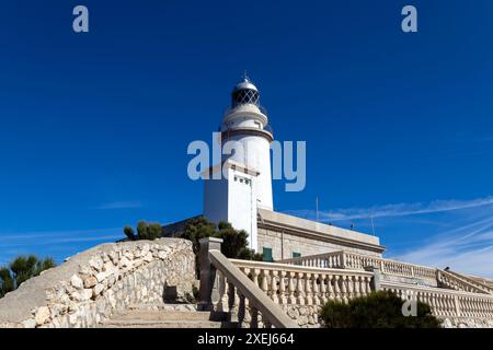 The Lighthouse., Cap de Formentor, Mallorca, Balearen, Spanien Stockfoto