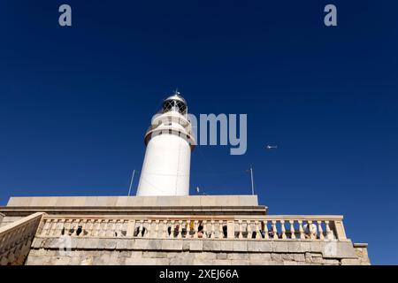 Der Leuchtturm, Cap de Formentor, Mallorca, Balearen, Spanien Stockfoto
