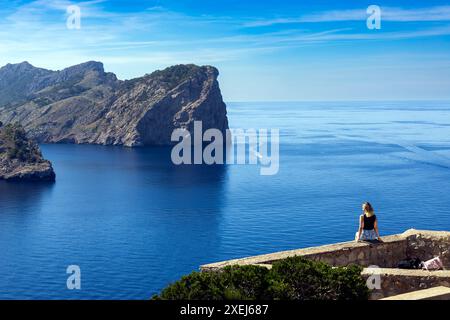 Cap de Formentor, Mallorca, Balearen, Spanien Stockfoto