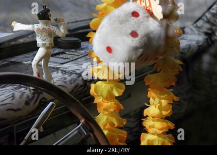 Innenraum eines Ford Mustang Stockfoto