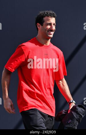 Spielberg, Österreich. Juni 2024. Daniel Ricciardo (aus) RB. Formel-1-Weltmeisterschaft, Rd 11, großer Preis von Österreich, Freitag, 28. Juni 2024. Spielberg, Österreich. Quelle: James Moy/Alamy Live News Stockfoto