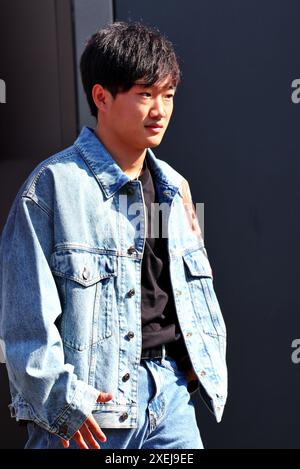 Spielberg, Österreich. Juni 2024. Yuki Tsunoda (JPN) RB. Formel-1-Weltmeisterschaft, Rd 11, großer Preis von Österreich, Freitag, 28. Juni 2024. Spielberg, Österreich. Quelle: James Moy/Alamy Live News Stockfoto