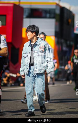 Österreich, 28.06.2024, 22 Yuki Tsunoda, (JAP) Visa Cash App, Racing Bulls, Honda während des österreichischen GP, Spielberg 27-30 Juni 2024, Formel-1-Weltmeisterschaft 2024. Stockfoto