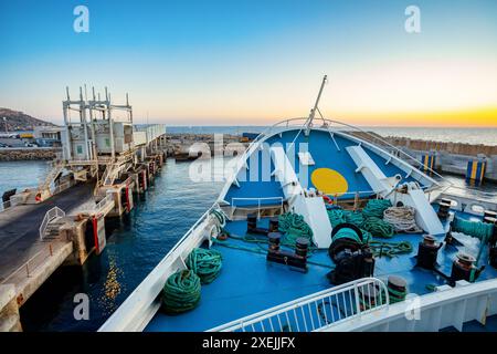 Cirkewwa Passagierterminal, Fähre zur Insel Gozo. Malta Stockfoto