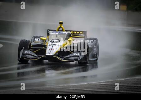 NTT INDYCAR SERIE: XPEL Grand Prix Juni 08 Stockfoto