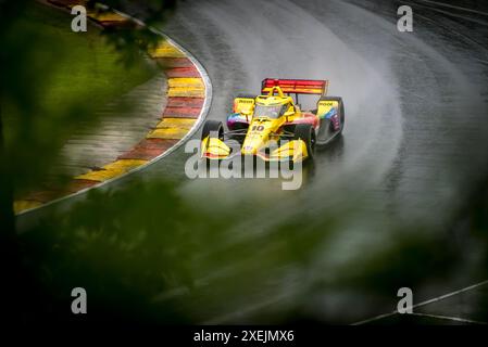 NTT INDYCAR SERIE: XPEL Grand Prix Juni 08 Stockfoto