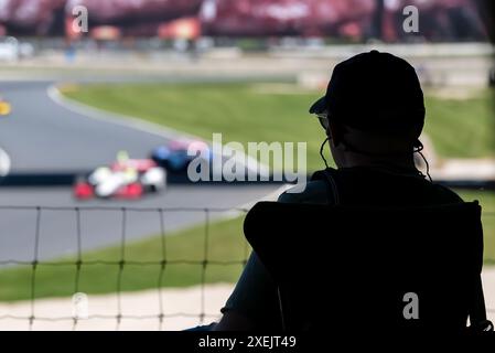 NTT INDYCAR SERIE: Juni 09 XPEL Grand Prix Stockfoto