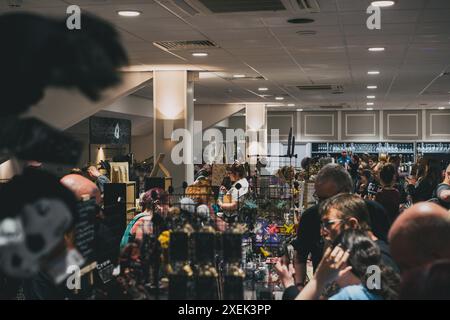 Stockport Alternative Market am Edgeley Park 23.06.24 Stockfoto