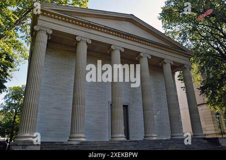 Das Old State Capitol in Frankfort war von 1830 bis 1910 Sitz der Kentucky General Assembly und ist heute ein Museum. Stockfoto