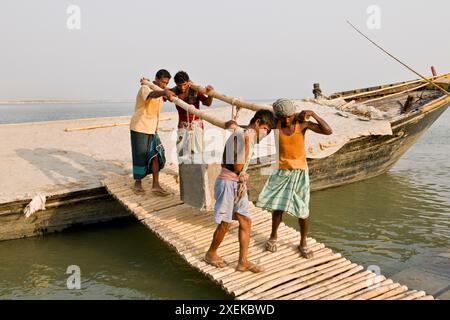 Bangladesch. Umgebung von Bogra. Stockfoto