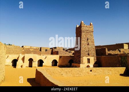 Mauretanien, Chinguetti, lokale Moschee Stockfoto