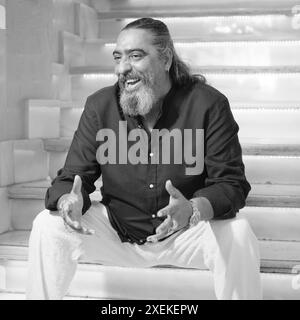 Madrid, Spanien. Juni 2024. Flamenco-Sänger Diego El Cigala präsentiert am 28. Juni 2024 in Madrid die National Tour „Diego El Cigala Canta a México“ im Calderón Theater. Quelle: SIPA USA/Alamy Live News Stockfoto