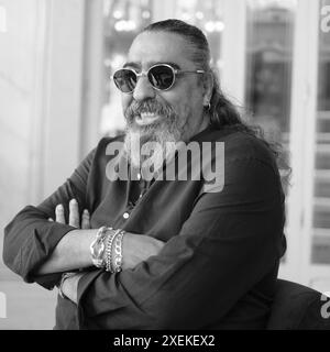 Madrid, Spanien. Juni 2024. Flamenco-Sänger Diego El Cigala präsentiert am 28. Juni 2024 in Madrid die National Tour „Diego El Cigala Canta a México“ im Calderón Theater. Quelle: SIPA USA/Alamy Live News Stockfoto