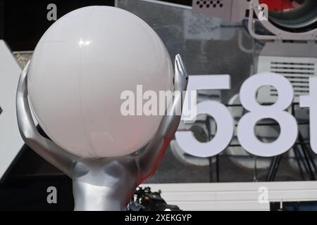 Karlsbad, Cz. Juni 2024. Die Eröffnung des 58. Internationalen Filmfestivals Karlsbad fand am 28. Juni 2024 in Karlsbad, Tschechien, statt. Quelle: Slavomir Kubes/CTK Photo/Alamy Live News Stockfoto