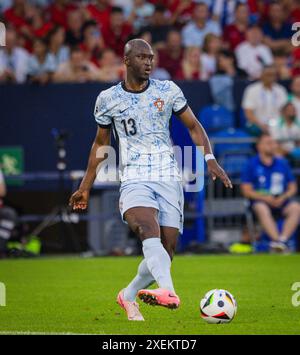 Gelsenkirchen, Deutschland. Juni 2024. Giorgi Gocholeishvili (GEO) Georgia - Portugal Georgien - Portugal 26.06.2024 Copyright (nur für Journalist Stockfoto