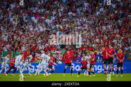 Gelsenkirchen, Deutschland. Juni 2024. Cristiano Ronaldo (POR) Georgia - Portugal Georgien - Portugal 26.06.2024 Copyright (nur für journalistisch Stockfoto