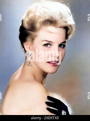 CARROLL BAKER US-amerikanische Film- und Bühnendarstellerin um 1962 Stockfoto