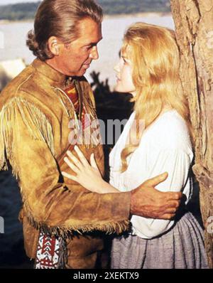 WIE DER WESTEN GEWONNEN WURDE 1962 MGM-Film mit Carroll Baker und James Stewart Stockfoto