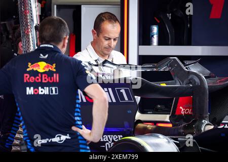 Spielberg, Autriche. Juni 2024. FIA-Beobachter beim Red Bull Racing während des Formel 1 Qatar Airways Austrian Grand Prix 2024, 11. Runde der Formel-1-Weltmeisterschaft 2024 vom 28. Bis 30. Juni 2024 auf dem Red Bull Ring in Spielberg, Österreich - Foto Florent Gooden/DPPI Credit: DPPI Media/Alamy Live News Stockfoto