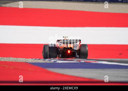 Während der Sprint-Qualifikationssitzung des Formel 1 Qatar Airways Grand Prix 2024 von Österreich, RedBull Ring, Spielberg, Österreich, 28. Juni 2024 Credit: Alessio de Marco/Alamy Live News Stockfoto