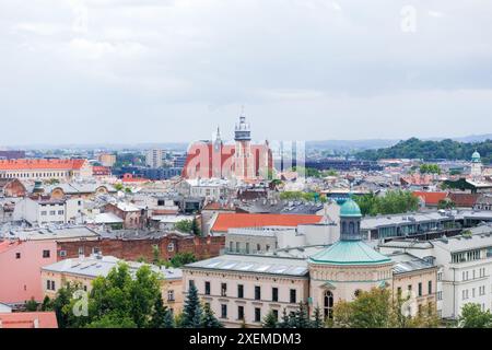 Das Rathaus hat einen sehr schönen Panoramablick auf die Altstadt mit ihrer sehr schönen Architektur. Stockfoto