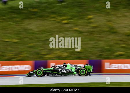 Während des Free Practice 1 des Formel 1 Qatar Airways Grand Prix 2024, RedBull Ring, Spielberg, Österreich 28. Juni 2024 Credit: Independent Photo Agency Srl/Alamy Live News Stockfoto