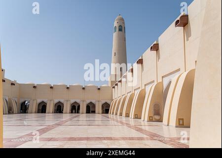 Imam Abdul Wahhab Moschee, Doha, Katar Stockfoto