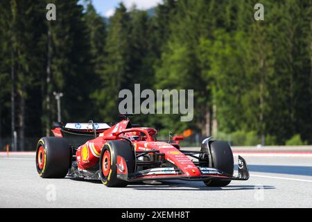 [FAHRER] während der Sprint-Qualifikationssitzung des Formel 1 Qatar Airways Grand Prix 2024, RedBull Ring, Spielberg, Österreich 28. Juni 2024 Credit: Independent Photo Agency Srl/Alamy Live News Stockfoto