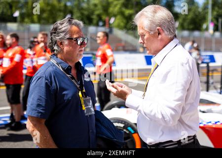 Portland, Etats Unis. Juni 2024. ANDRETTI Michael (usa), Teambesitzer von Andretti Motorsport, Porträt während des Portland ePrix 2024, 9. Treffens der ABB FIA Formel E Weltmeisterschaft 2023-24, auf dem Portland International Raceway vom 28. Bis 30. Juni 2024 in Portland, USA - Foto Julien Delfosse/DPPI Credit: DPPI Media/Alamy Live News Stockfoto