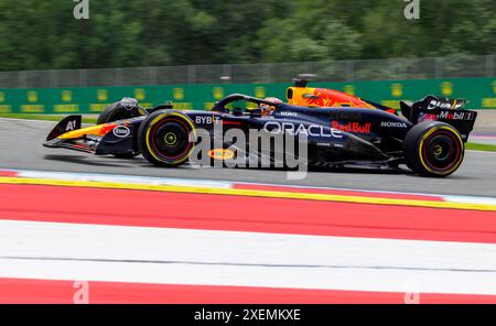 Spielberg, Österreich. Juni 2024. Spielberg Circuit 2024 Formel 1 Austrian Grand Prix, 11. Runde der Formel-1-Weltmeisterschaft 2024 am 28-30. Juni 2024 auf dem Red Bull Ring in Spielberg, Österreich (Ian Bundey/SPP) Credit: SPP Sport Press Photo. /Alamy Live News Stockfoto