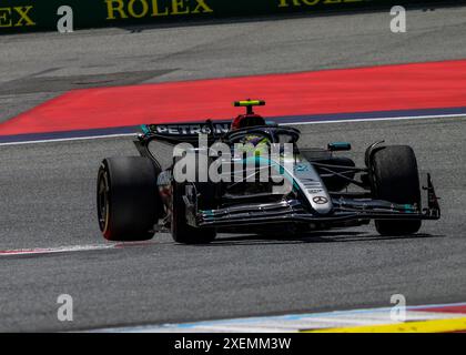 Spielberg, Österreich. Juni 2024. Spielberg Circuit 2024 Formel 1 Austrian Grand Prix, 11. Runde der Formel-1-Weltmeisterschaft 2024 am 28-30. Juni 2024 auf dem Red Bull Ring in Spielberg, Österreich (Ian Bundey/SPP) Credit: SPP Sport Press Photo. /Alamy Live News Stockfoto
