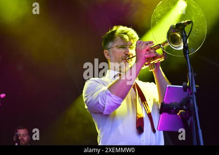 Gentleman's Dub Club in Bristol Sounds, Bristol, Großbritannien. Juni 2024. Stockfoto