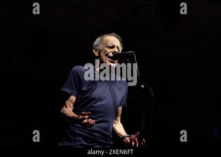 Italienisches Sängermusikkonzert - Roberto Vecchioni - Tra il Silenzio e il Tuono Tour Roberto Vecchioni während Roberto Vecchioni - Tra il Silenzio e il Tuono Tour, italienisches Sängermusikkonzert in Bergamo, Italien, 28. Juni 2024 Bergamo Lazzaretto Italien Copyright: XTommasoxBerardix/xLiveMediax LPM 1423171 Stockfoto