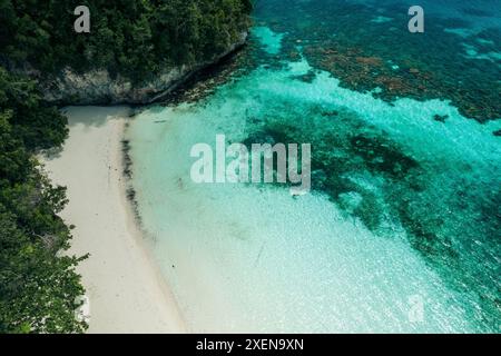 Exotische Naturschönheiten im Kepulauan Togean Nationalpark; Wakai, Zentral-Sulawesi, Indonesien Stockfoto