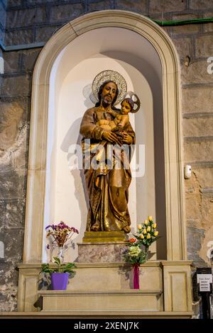 Die iglesia de San Jaime, die Kirche st. jakobus, das gotische Viertel, die Altstadt, barcelona, spanien Stockfoto