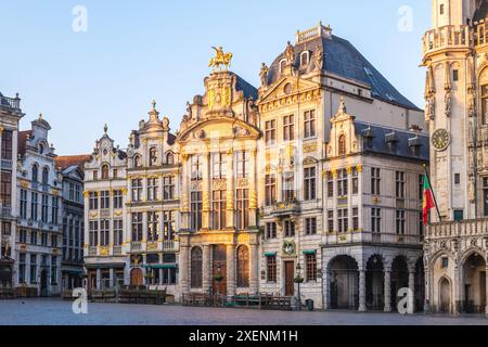 Museum der Stadt Brüssel am Grand Place oder Grote Markt in Brüssel, Belgien Stockfoto